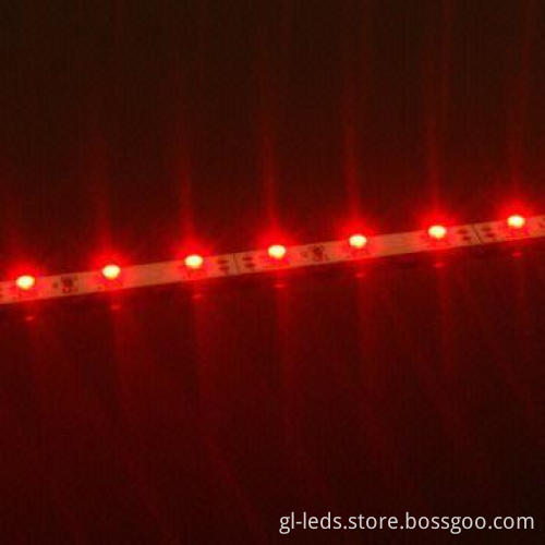 SMD Rigid LED Strip with Input Voltage of 12V DC and Maximum Power of 2.4W